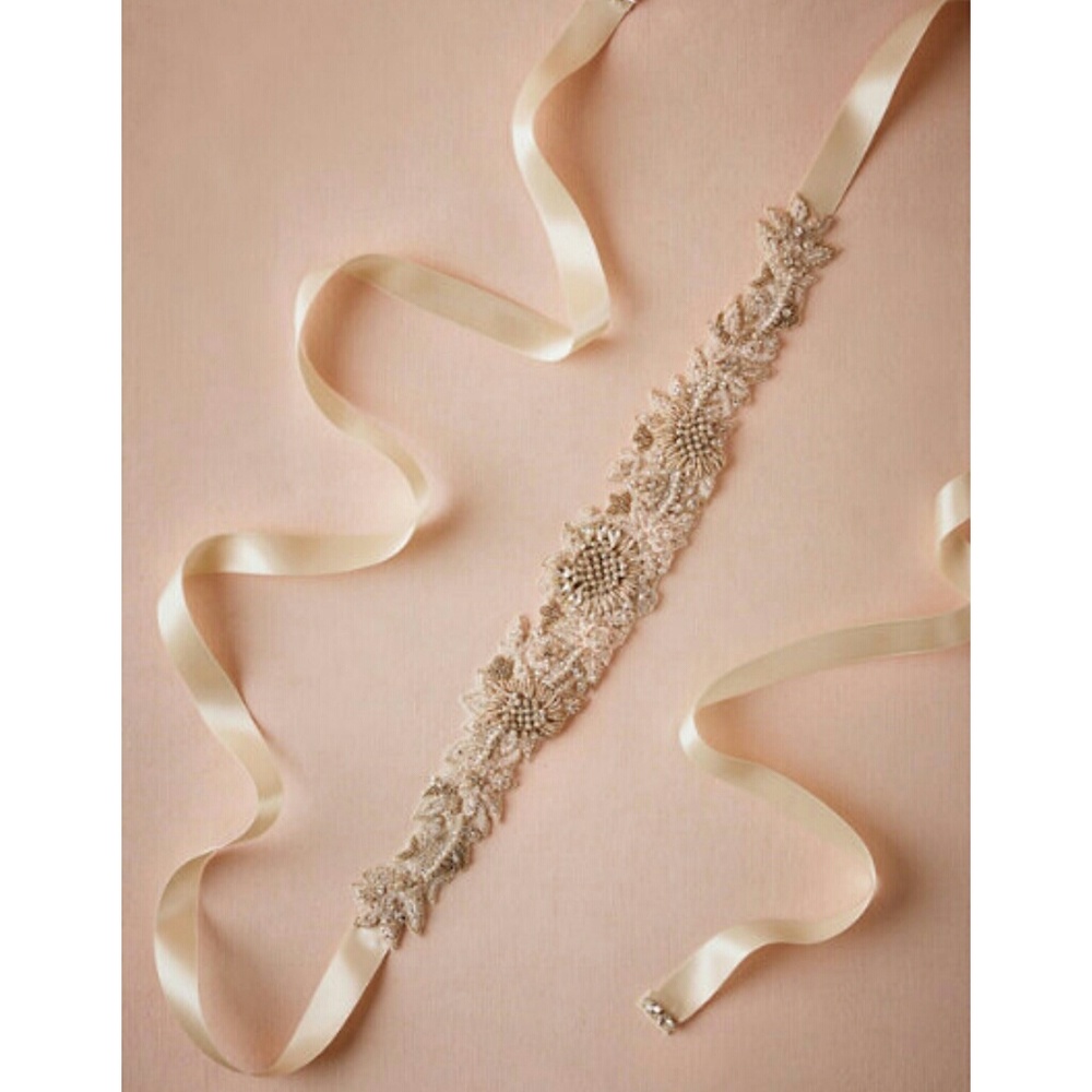 At first blush sash by BHLDN